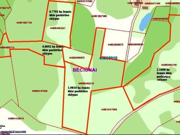 (SODYBŲ STATYBAI) TRYS ŠALIA ESANTYS ŽEMĖS ŪKIO PASKIRTIES SKLYPAI IGNALINOS RAJONE, RUKŠIŠKĖS KAIMO PAKRAŠTYJE, PUŠŲ APSUPTYJE