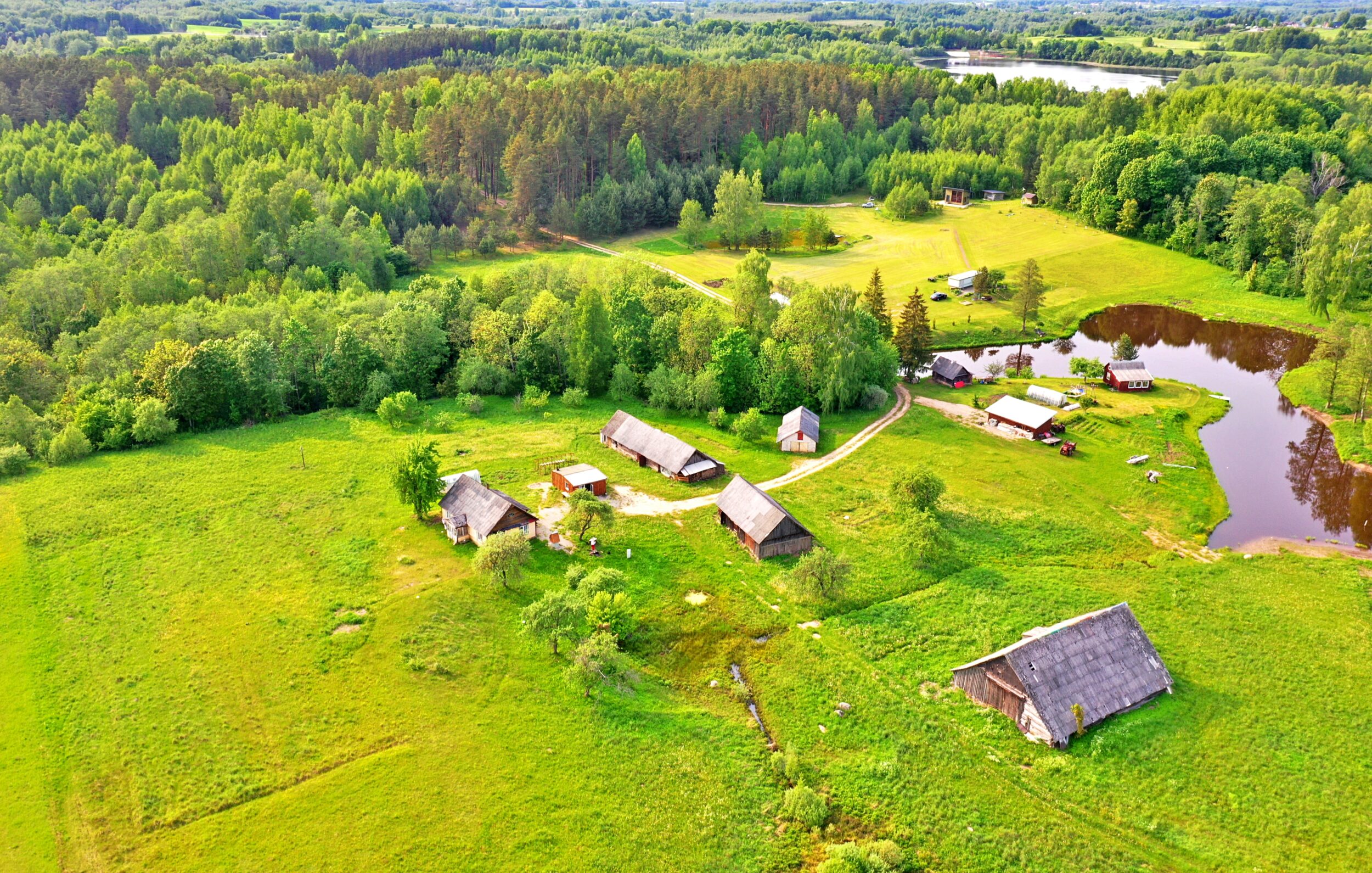 Parduodama sodyba brandžių pušų apsuptyje Asmalų kaime, Utenos rajone!