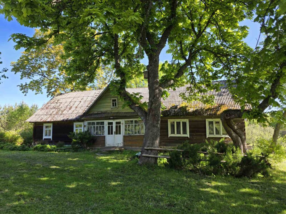 PARDUODAMA  TIKRA AUTENTIŠKA SODYBA APSUPTA PUŠYNO SU 2HA ŽEMĖS SKLYPU NETOLIESE ALAUŠO EŽERO, UTENOS RAJONE!