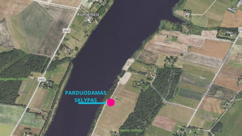 Parduodamas išskirtinis 0,23 ha rekreacinio naudojimo žemės sklypas ant Kupiškio marių kranto Vėžionių kaime!